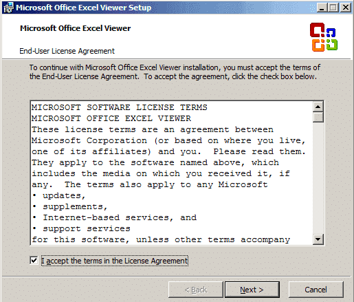 MS Office Excel Viewer Скачать