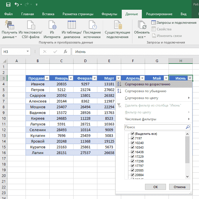как сделать хорошую таблицу в Excel