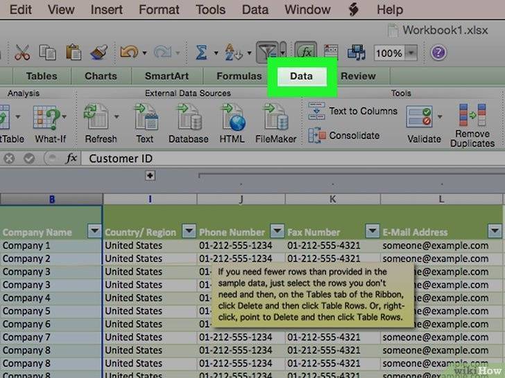 как создать структуру в Excel 2013